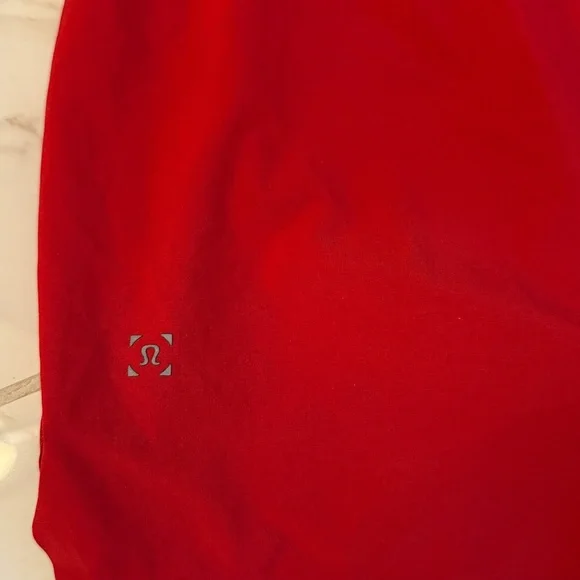 Lululemon Red Men's Athletic Shorts - Picture 4 of 6